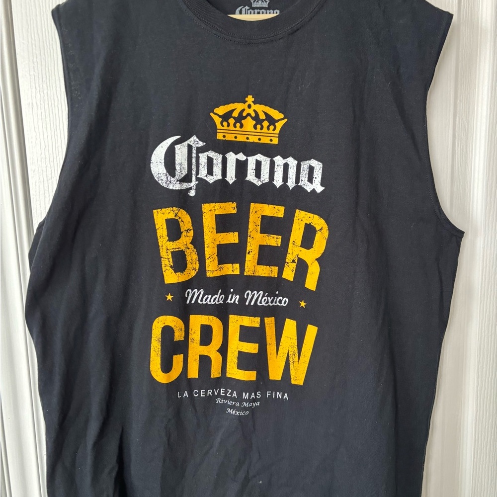Corona Extra Black Cotton Tank